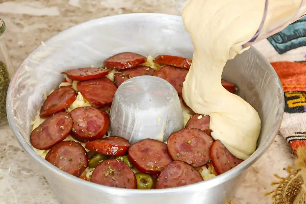 Lanche de Forno e Bolinho de Arroz com Queijo