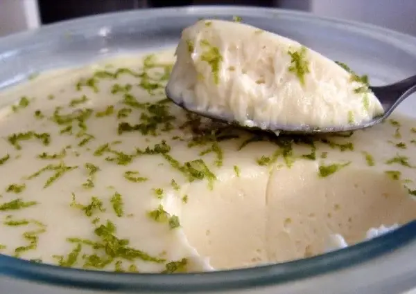  Mousse de Tang com Leite em Pó 