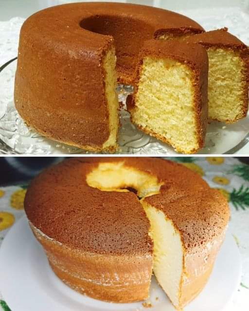 bolo de maisena com leite em pó