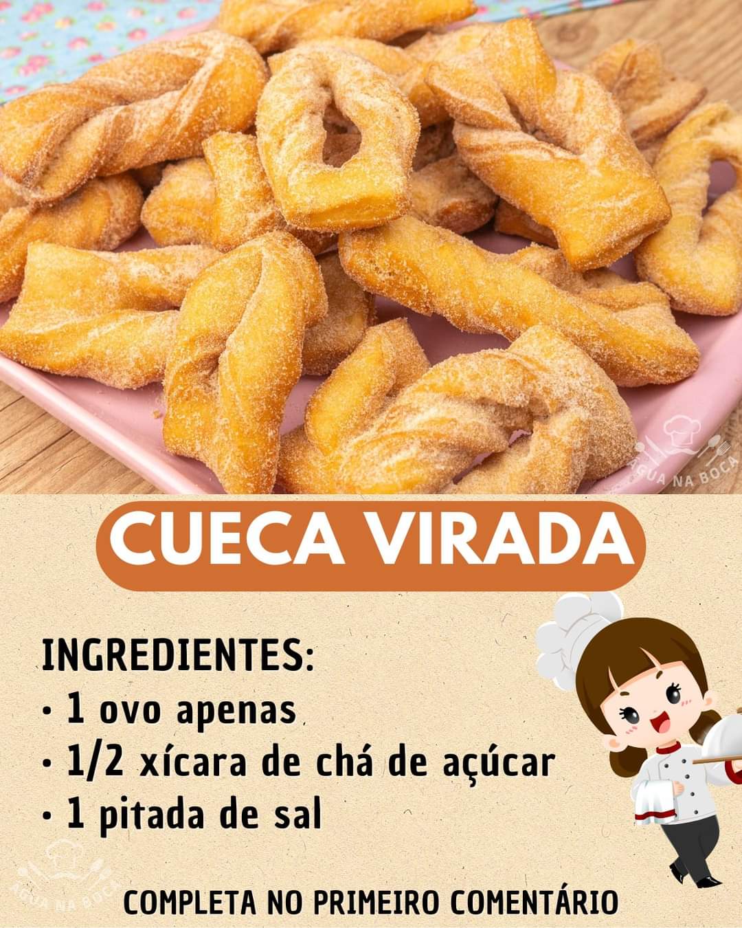 cueca virada simples demais biscoito