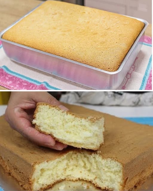 Pão de Ló de Leite Fervendo: Leveza, Sabor e Versatilidade em uma Só Receita